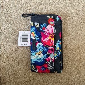 Vera Bradley Iconic RFID Ultimate Card Case NWT